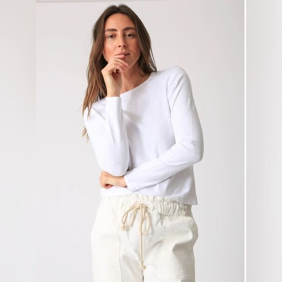 Electric & Rose Easy Drawstring Pant in white    XS NWT - Picture 10 of 10